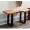 Alaterre Furniture Alpine Natural Live Edge Wood 36" Bench AWAA0320 - alternate 5
